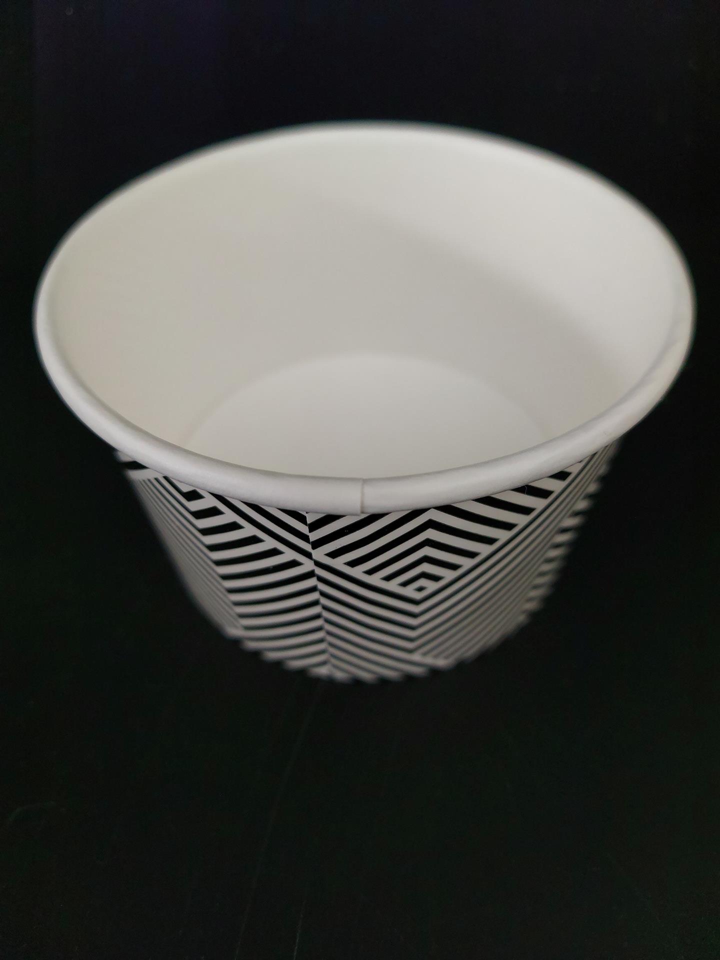 Miska papírová 200 ml na zmrzlinu nebo sorbet s potiskem (50 ks) - Obrázek 2