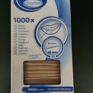 Párátka dřevěná jednotlivě balená (1000 ks)