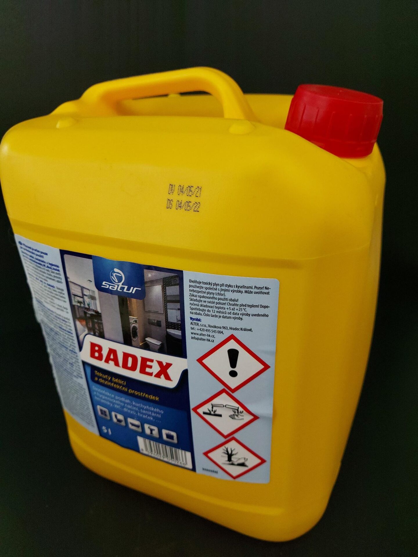 Sabrex, Badex bělící a dezinfekční prostředek 5 litrů (Savo) - Obrázek 3