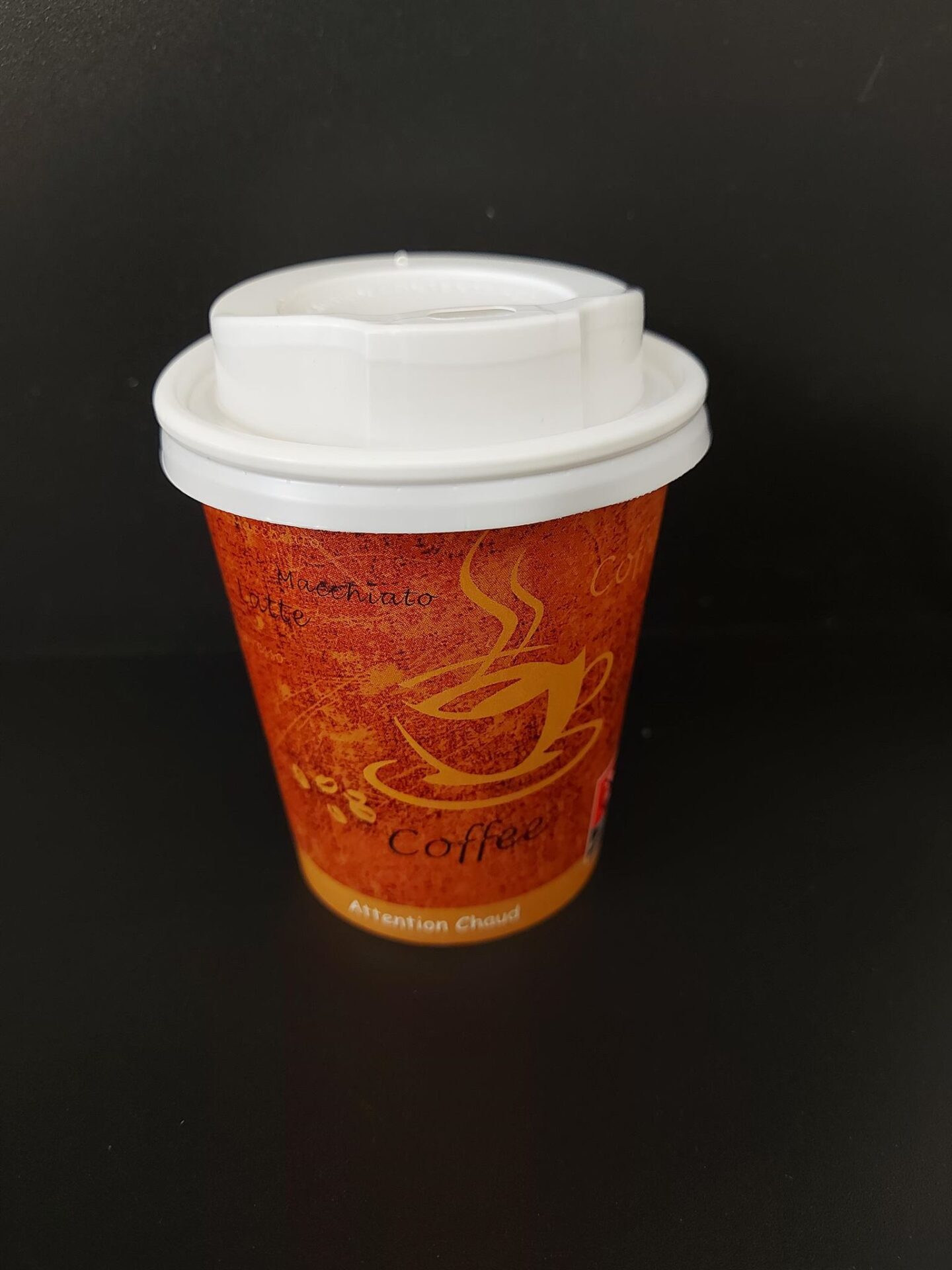 Kelímek papírový CTG hnědý s potiskem 0,2 l na kávu, průměr 80 mm (50 ks) - Obrázek 4