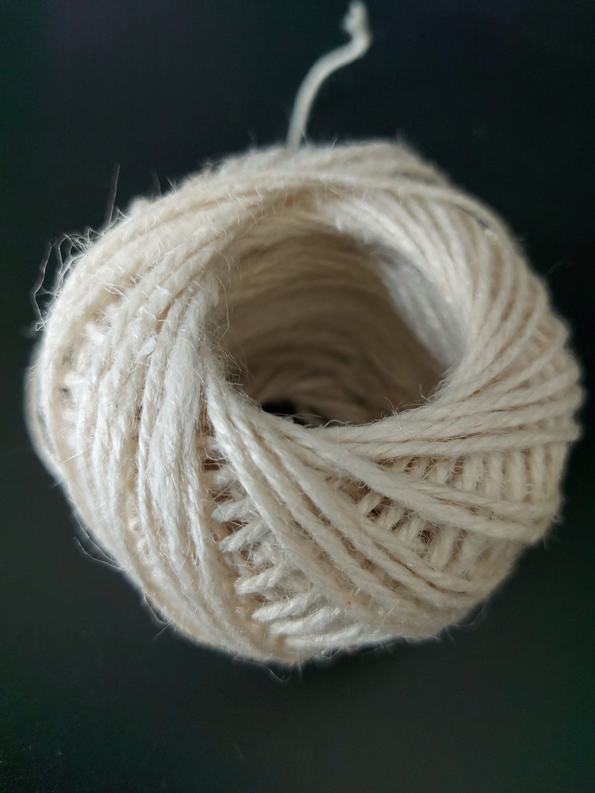 Jutový provázek režná světlá 47g - Obrázek 2