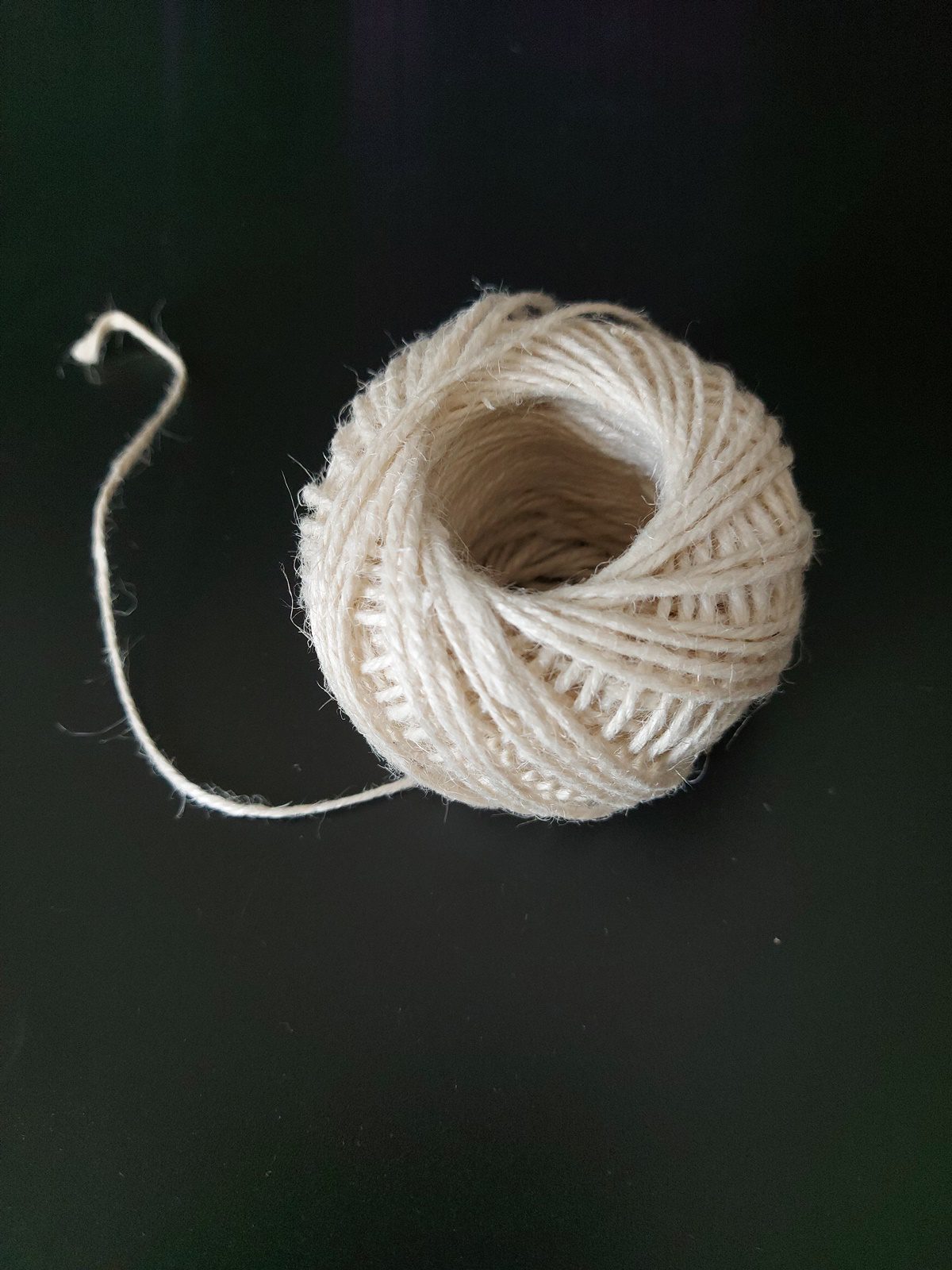 Jutový provázek režná světlá 47g - Obrázek 3