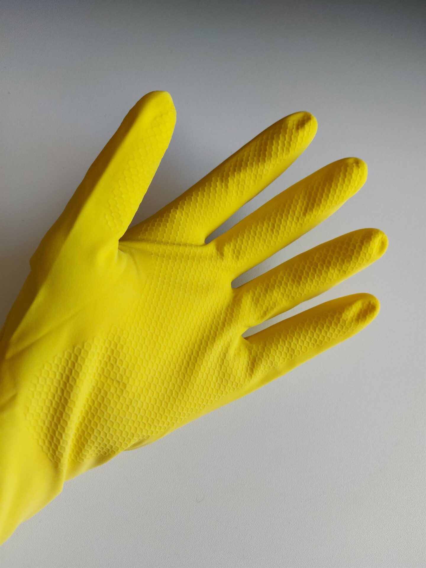 Rukavice latexové XL na úklid - Obrázek 3