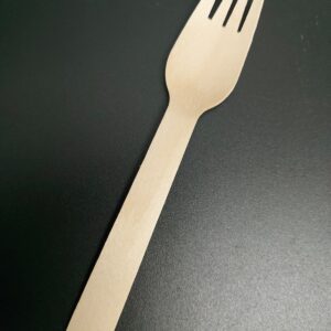 Vidlička dřevěná 16 cm (100 ks)