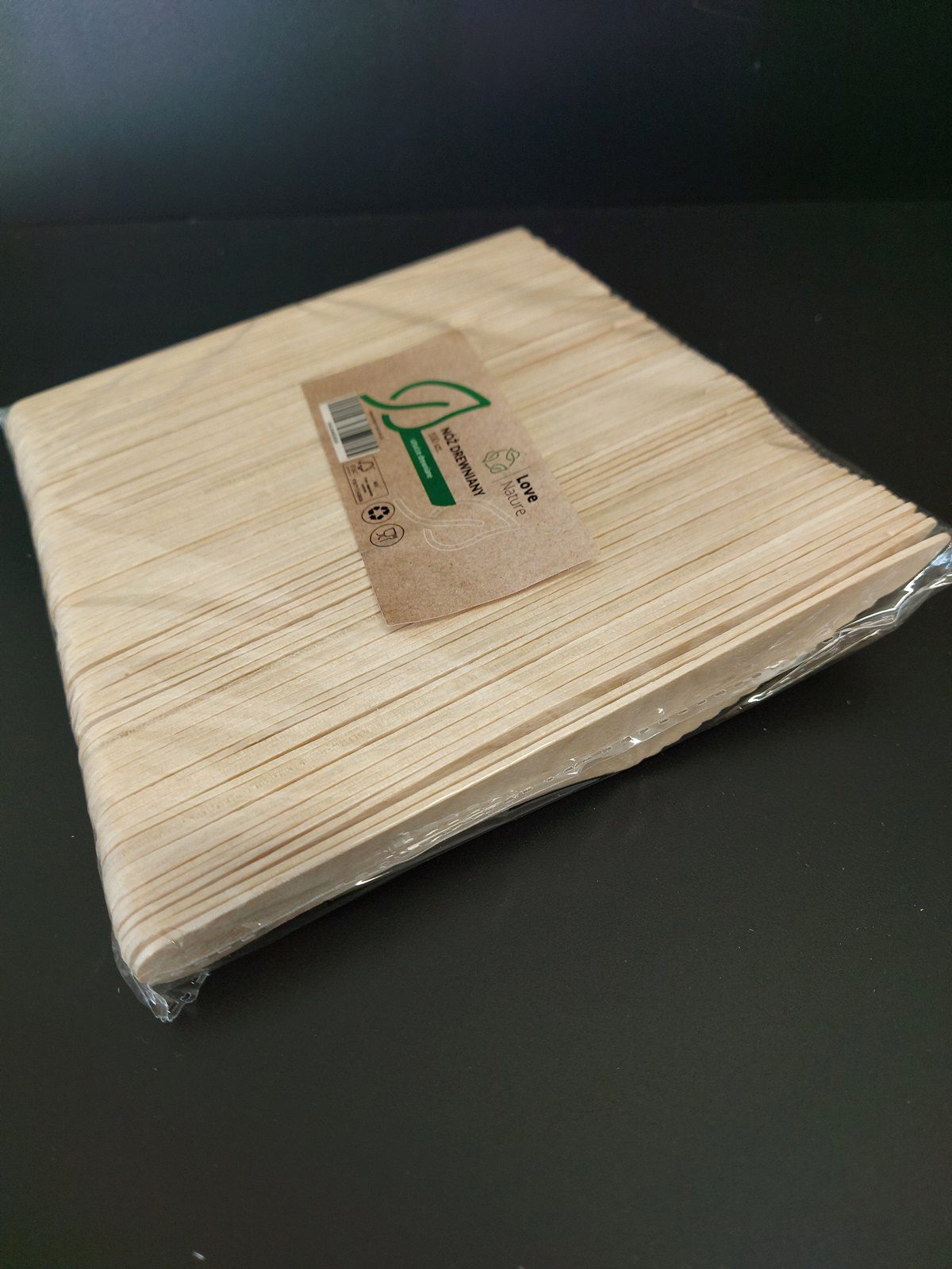 Nůž dřevěný 16 cm (100 ks) - Obrázek 4