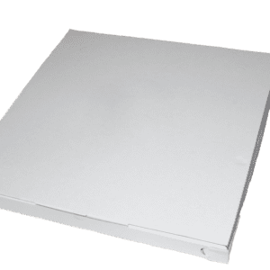 PIZZA krabice 45x45x4 cm bílá bez potisku (50 ks)