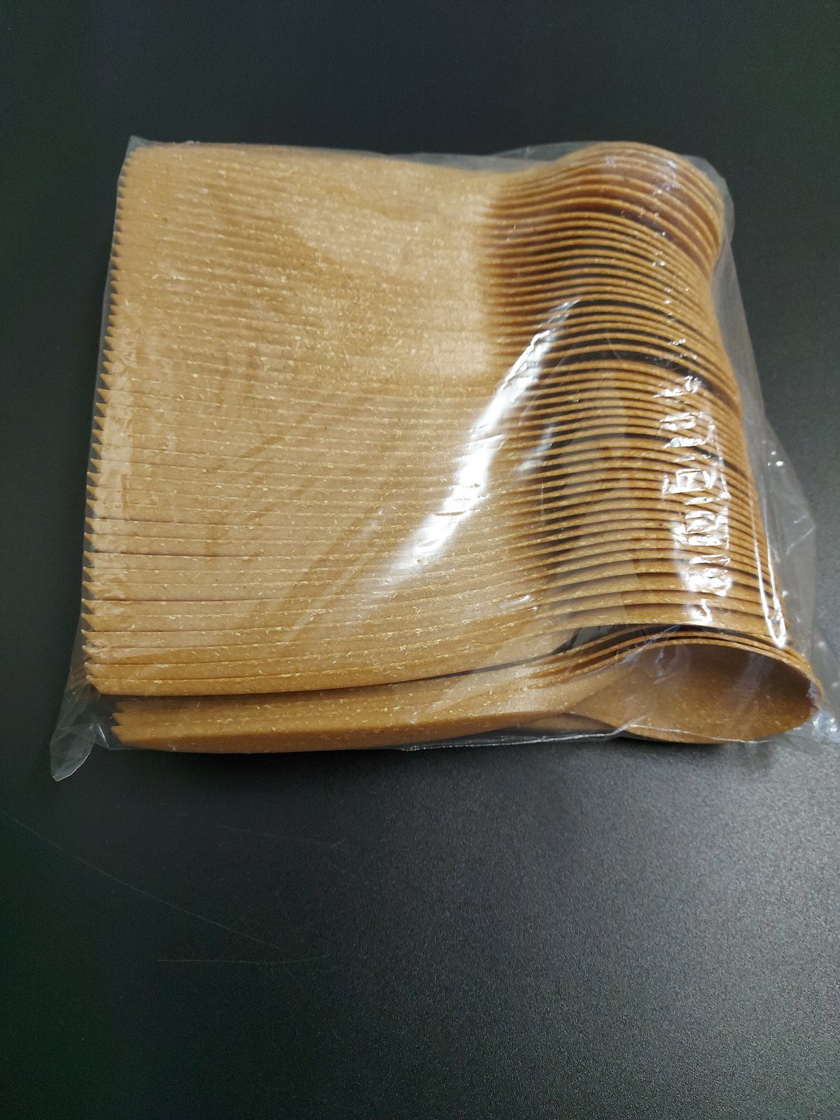 Lžíce eko kompozit dřevo/plast WPC 18 cm (100 ks) - Obrázek 5