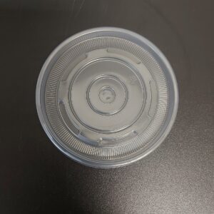 Víčko plastové na polévkovou misku kraft 400 ml, transparentní (50 ks)