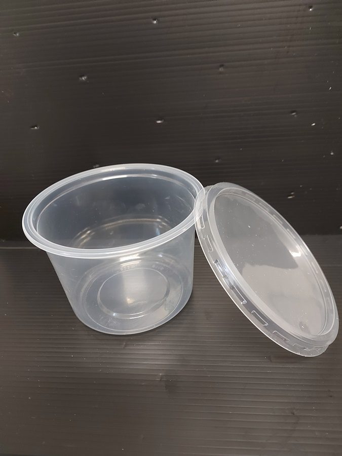 Miska PP na polévku 500 ml transparentní, průměr 115 mm (50 ks) - Obrázek 2