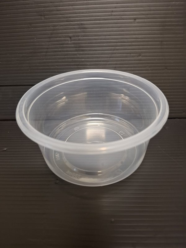 Miska PP na polévku 350 ml transparentní, průměr 115 mm (50 ks)