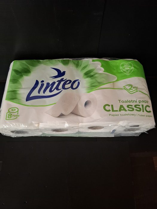 Toaletní papír bílý 100% celulóza 2-vrstvý (8 roliček) - Obrázek 2