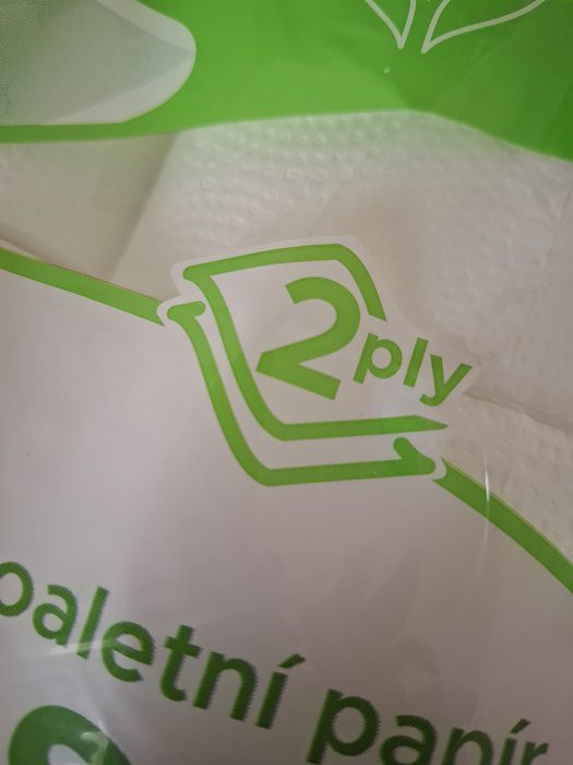 Toaletní papír bílý 100% celulóza 2-vrstvý (8 roliček) - Obrázek 3