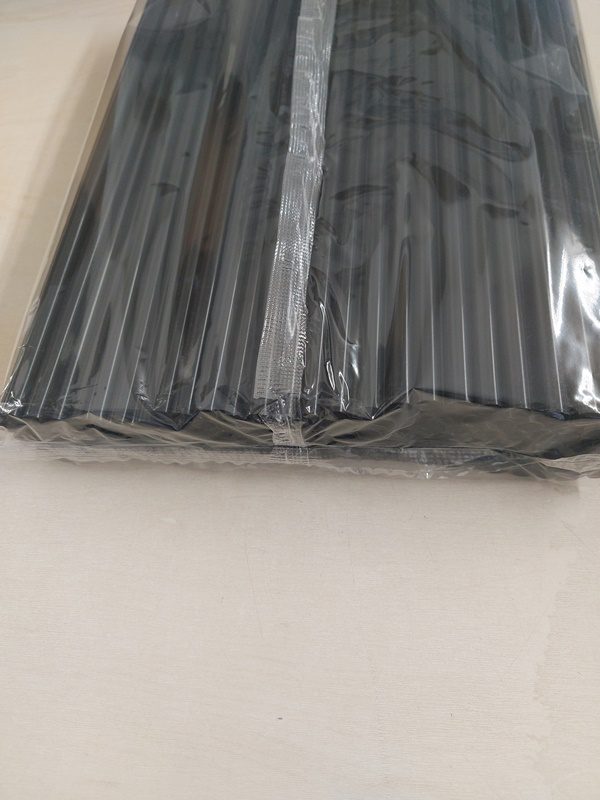 Plastová brčka JUMBO (opakovatelně použitelná) - černá (150 ks) - Obrázek 4