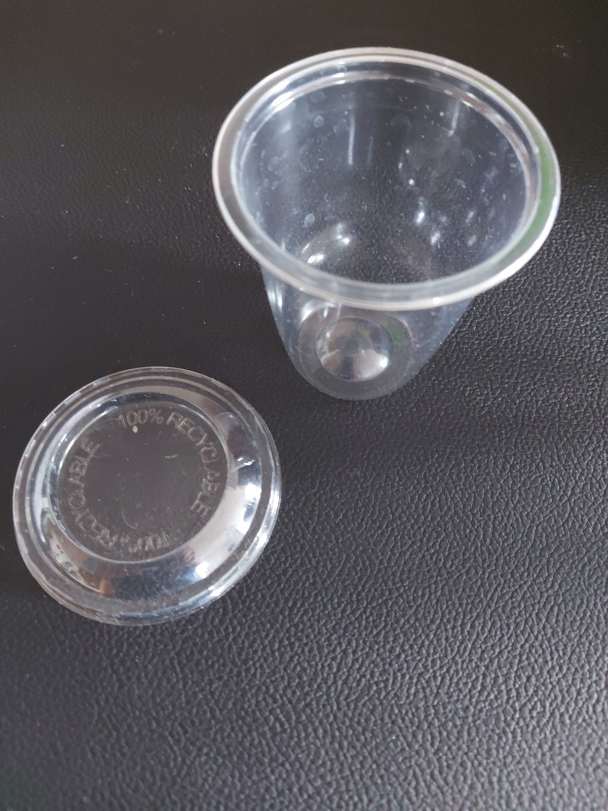 Kelímek plastový na dezert rPET 160 ml, transparentní, průměr 76 mm (50 ks) - Obrázek 3