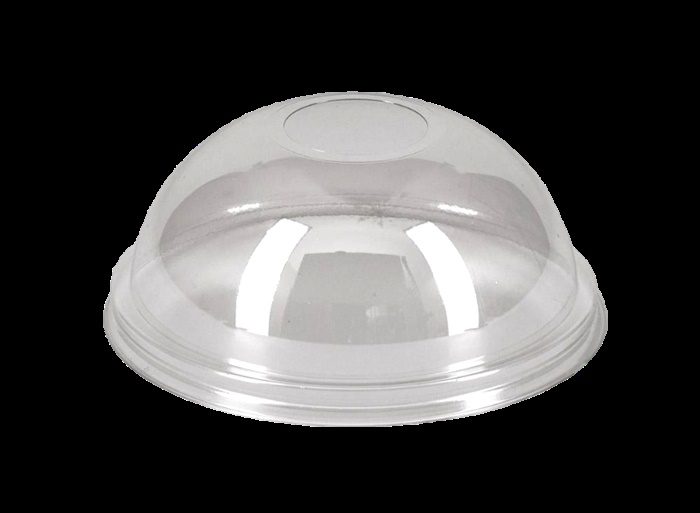 Víčko rPET vypouklé s otvorem na kelímky rPET 0,3 a 0,4 l, průměr 95 mm (50 ks) - Obrázek 2