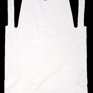 Zástěry jednorázové pracovní HDPE, mikrotenové (50 ks)