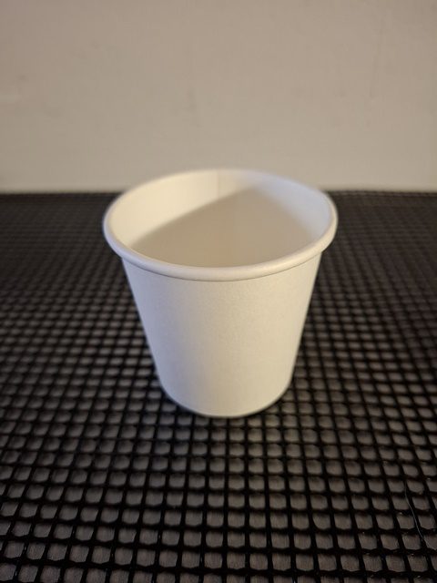 Kelímek papírový CTG bílý bez potisku 0,1 l, průměr 62 mm (50 ks)